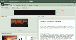 Desktop Screenshot of 13one20.deviantart.com