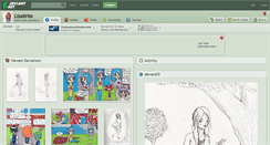 Desktop Screenshot of lizallrite.deviantart.com
