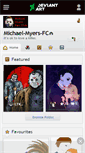 Mobile Screenshot of michael-myers-fc.deviantart.com