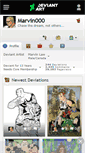 Mobile Screenshot of marvin000.deviantart.com