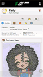 Mobile Screenshot of farly.deviantart.com