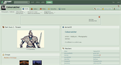 Desktop Screenshot of colourcatcher.deviantart.com
