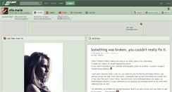 Desktop Screenshot of ella-marie.deviantart.com