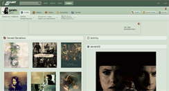 Desktop Screenshot of galato.deviantart.com