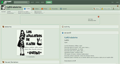 Desktop Screenshot of ilargi-abalorios.deviantart.com