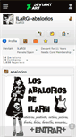 Mobile Screenshot of ilargi-abalorios.deviantart.com