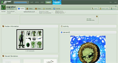 Desktop Screenshot of angrykiwi.deviantart.com