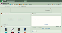 Desktop Screenshot of kimelorean.deviantart.com