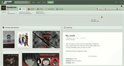 Desktop Screenshot of fanderson.deviantart.com