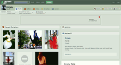 Desktop Screenshot of emjaie.deviantart.com