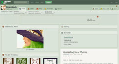 Desktop Screenshot of delenstock.deviantart.com