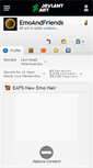 Mobile Screenshot of emoandfriends.deviantart.com