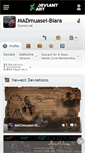 Mobile Screenshot of madmuasel-biara.deviantart.com