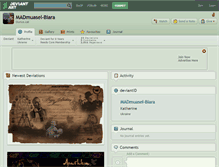 Tablet Screenshot of madmuasel-biara.deviantart.com
