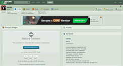 Desktop Screenshot of nonix.deviantart.com