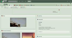 Desktop Screenshot of covies.deviantart.com