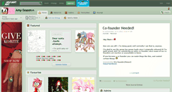 Desktop Screenshot of amy-season.deviantart.com