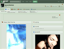 Tablet Screenshot of laura-jimenez.deviantart.com