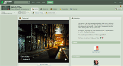 Desktop Screenshot of dd-elite.deviantart.com