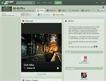 Tablet Screenshot of dd-elite.deviantart.com
