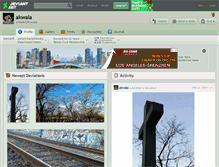 Tablet Screenshot of akwala.deviantart.com