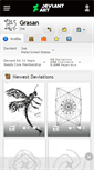 Mobile Screenshot of grasan.deviantart.com