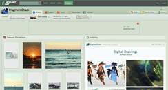 Desktop Screenshot of fragmentchaos.deviantart.com
