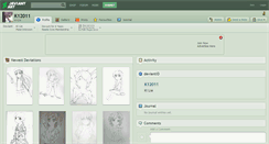 Desktop Screenshot of k12011.deviantart.com