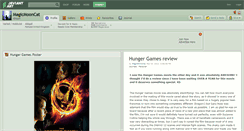 Desktop Screenshot of magicmooncat.deviantart.com