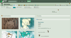 Desktop Screenshot of markotasan.deviantart.com