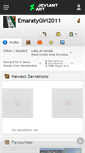 Mobile Screenshot of emaratygirl2011.deviantart.com