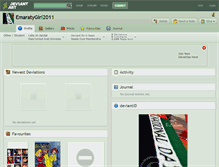 Tablet Screenshot of emaratygirl2011.deviantart.com