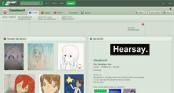 Desktop Screenshot of glassmoon9.deviantart.com