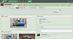 Desktop Screenshot of cop-creations.deviantart.com