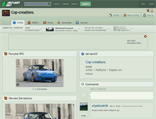 Tablet Screenshot of cop-creations.deviantart.com