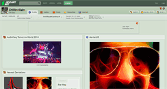 Desktop Screenshot of chillinvillain.deviantart.com