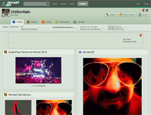 Tablet Screenshot of chillinvillain.deviantart.com
