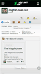 Mobile Screenshot of english-rose-lee.deviantart.com