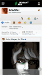 Mobile Screenshot of anadriel.deviantart.com