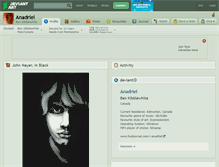 Tablet Screenshot of anadriel.deviantart.com