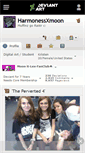 Mobile Screenshot of harmonessxmoon.deviantart.com