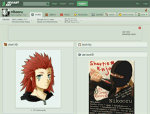 Tablet Screenshot of nikooru.deviantart.com