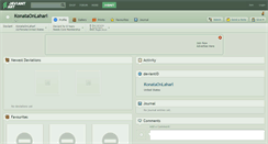 Desktop Screenshot of konataonlaharl.deviantart.com