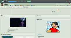 Desktop Screenshot of malkan.deviantart.com