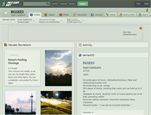 Tablet Screenshot of bigseed.deviantart.com