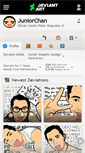 Mobile Screenshot of juniorchan.deviantart.com