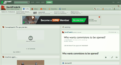 Desktop Screenshot of dawidfrederik.deviantart.com