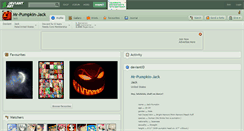 Desktop Screenshot of mr-pumpkin-jack.deviantart.com