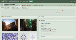 Desktop Screenshot of fides-caritas-spes.deviantart.com