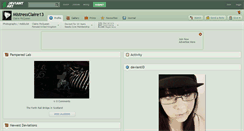 Desktop Screenshot of mistressclaire13.deviantart.com